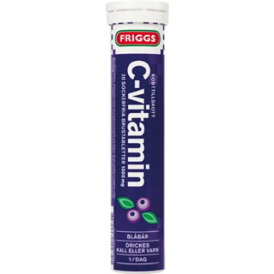 Vitamin C Brus Blåbær