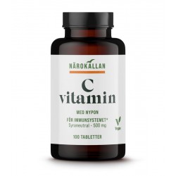 Vitamin C - med hyben - 500 mg 100 stk