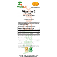 Vitamin E- 400 - 100 count