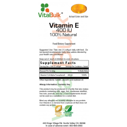 Vitamin E - 400 - 100 stk